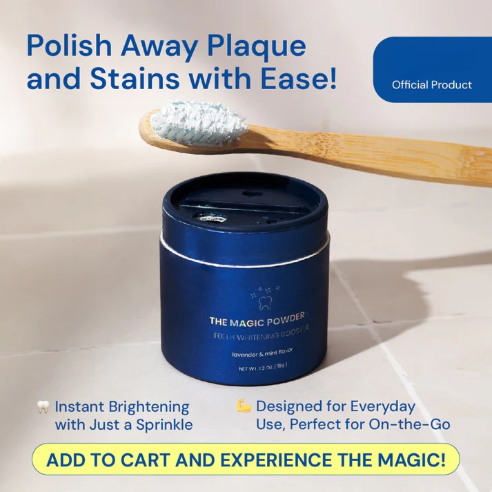 Magic Whitening Toothpaste NEENCE® Powder with Hydroxyapatite