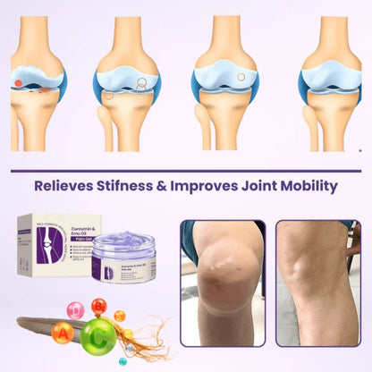 🌿WORDKING Curcumin & Emu Oil Pain Gel – 🏥Backed by US Osteopathic Experts_Ultra01