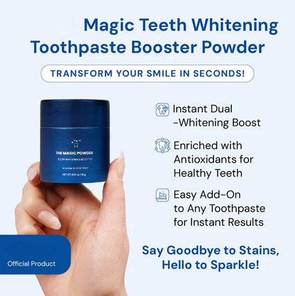 Magic Whitening Toothpaste NEENCE® Powder with Hydroxyapatite